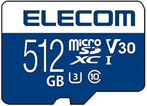 y500~N[|tz GR MicroSDJ[h 512GB SDXC rfIXs[hNXΉ UHS-I U3 80MB/s 
