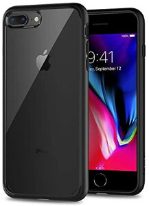 �y�|�C���g2�{�z �y�N�[�|���t�z iPhone8 Plus �P�[�X / iPhone7 Plus �P�[�X �Ή� �w�ʃN���A �ϏՌ� �ČRMIL�K�i�擾 ���菝�h�~ ���C�����X�[�d�Ή� �E���g���E�n�C�u���b�h2 043CS21137 (�u���b�N) ��