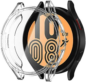 y300~N[|tz Spigen Galaxy Watch 5 oh 40mm Watch 5 / 4 Ή ̑g \ S VsQ S NA ϏՌ  ̌^ Jo[  Ռ z TPU PC ^ EgEnCub