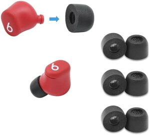 �y�N�[�|���t�z�ᔽ���f�ތ����p�C���z���`�b�v Bang & Olufsen EX Beats Solo Buds, Devialet Gemini�Ȃǂ� | ���ɂ̉��K�� ��������t�B�b�g �D�ꂽ�m�C�Y�A�C�\���[�V���� | �u���b�N L (3�y�A)