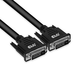 【200円引クーポン付】 Club3D DVI-D Dual Link (24+1) Cable ケーブル Male（オス）/ Male（オス） 10m 送料無料