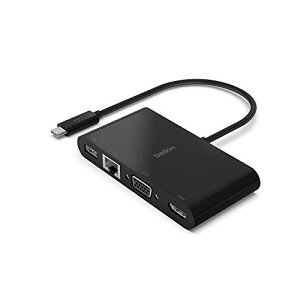 y300~N[|tz Belkin xL USB-C }`fBAϊA_v^iLAN|[gAHDMIAVGA, 