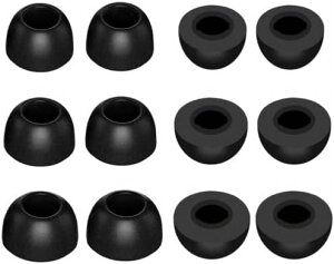 �y�N�[�|���t�z�t�H�[���C���[�`�b�v OnePlus Buds 4 / Nord Buds3 / Buds Pro 3 /Buds 3 �C���z���Ή� S/M/L�T�C�Y 6�y�A �\�t�g�������[�t�H�[���`�b�v �����p�C���[�`�b�v OnePlus 6�y�A�Ή� �u���b�N