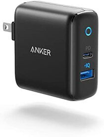 【200円引クーポン付】 アンカー Anker PowerPort PD 2 20W(PD対応 32W 2ポート USB-A & USB-C Delivery対応/PowerIQ搭載/コンパクトサイズ】 iPhone 14 / 13 iPad Air(第5世代) Android その他 各種機器対応 (ブラック) 送料無料