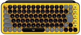 【1000円引クーポン付】 ロジクール POP KEYS K730YL メカニカル ワイヤレス キーボード イエロー 日本語配列 メカニカルキーボード 送料無料