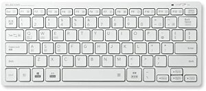 y200~N[|tz GR Bluetooth L[{[h p^Ot y }`OSΉ iPad Surface Chromebook zCg TK-FBP102WH 