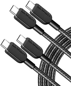 2{ZbgAnker 310 ϋviC USB-C & USB-CP[u 1.8m ubN 60W USB PDΉ MacBook Pro 