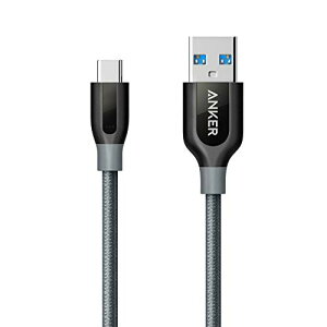 AJ[ Anker PowerLine+ USB-C & USB-A 3.0 P[u (0.9m O[) Galaxy S10 / S10+ / S9 / S9+AiPad Pro (2018, 11C`) / MacBook/MacBook Air (2018)AXperia XZ1 ̑AndroideAUSB-C@Ή 