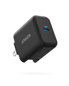 【200円引クーポン付】 アンカー Anker 充電器 PowerPort III 25W (PD 充電器 3.0 (Gen2) 搭載 / PPS規格対応 / 折りたたみ式プラグ】 iPhone 14 / 13 / 12 iPad Air (第5世代) Android その他各種機器対応 (ブラック) 送料無料