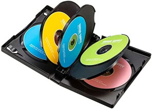 【ポイント2倍】 サンワサプライ DVDトールケース(8枚収納・3枚セット・ブラック) DVD-TW8-03BKN 送料無料