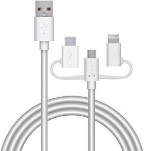 y200~N[|tz GR X}zp USBP[u 3in1 ( microUSB+Type- ACtH C+Lightning ) iPhone 13 