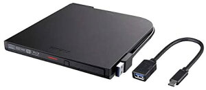 �y�|�C���g2�{�z �y1,000�~���N�[�|���t�z BUFFALO BDXL�Ή� USB3.0�p�|�[�^�u���u���[���C�h���C�u �X�����^�C�v �u���b�N BRXL-PT6U3-BKD ��������