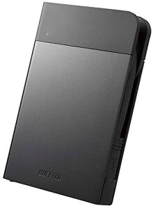 �y�|�C���g2�{�z �y�N�[�|���t�z BUFFALO USB3.1(Gen1)�Ή� �ϏՌ��|�[�^�u��HDD 2TB�u���b�N HD-PZF2.0U3-BKA ��������