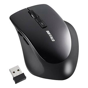 �y�|�C���g2�{�z �y�N�[�|���t�z BUFFALO ���C�����X�}�E�X 5�{�^�� BlueLED Dpi�֑ؑΉ� �u���b�N BSMBW325BK ��������