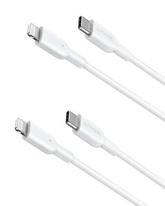 y200~N[|tz AJ[ Anker PowerLine II USB-C & CgjOP[u 0.9m 2{Zbg MFiF PDΉ iPhone 14 / 13 / 12 / SE(3) eΉ (zCg) 
