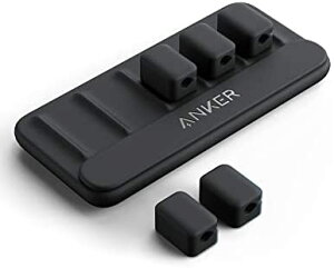 y200~N[|tz AJ[ Anker Magnetic Cable Holder }Olbg P[uz_[ CgjOP[u USB-C P[u Micro USB P[u Ή fXN ֗ObY (ubN) 