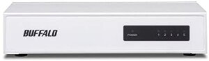 �y�|�C���g2�{�z �y�N�[�|���t�z BUFFALO 10/100Mbps�Ή� ����⟑� �d������ 5�|�[�g �z���C�g �X�C�b�`���O�n�u LSW4-TX-5NS/WHD ��������