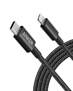 y|Cg2{z y200~N[|tz AJ[ Anker ϋviC USB-C & CgjOP[u MFiF USB PDΉ iPhone 13 / 13 Pro / 12 / SE(2) eΉ (1.8m ubN) 