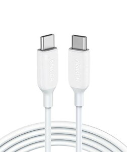 AJ[ Anker PowerLine III USB-C & USB-C 2.0 P[u (1.8m zCg) ϋv 60W USB PDΉ MacBook Pro/Air iPad Pro Galaxy 