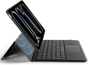 �y�|�C���g2�{�z �y500�~���N�[�|���t�z ESR Ascend iPad Pro 11�C���` M4 2024 �g���b�N�p�b�h�t���L�[�{�[�h�P�[�X �o�b�N���C�g�L�[�t���}�O�l�b�g���E���L�[�{�[�h �p�x���߉\���u���X�^���h 