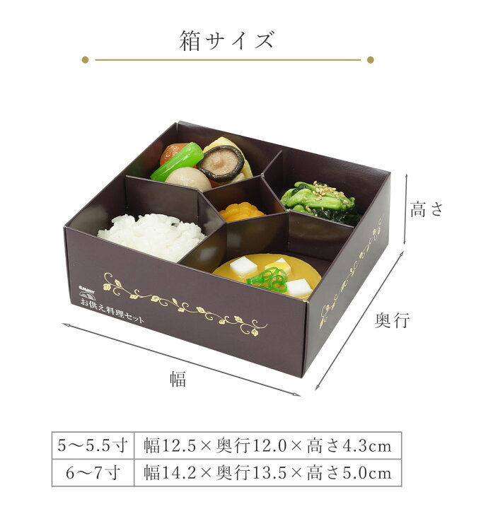 楽天市場】お供え料理セット お供え お供え膳 5寸～5.5寸用 6寸～7寸用 