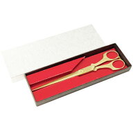 テープカットハサミ 金メッキ仕上げ 箱入り 開会式 式典 セレモニー 竣工式 落成式 イベント式典 イベン…