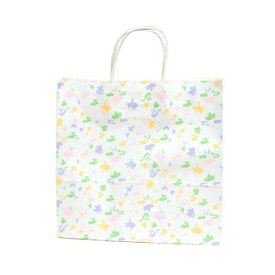 ラッピ－バッグ No,3 花ふぶき 10枚 手提げ袋 紙袋 花柄 業務用 包装資材