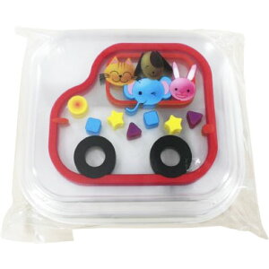 アニマルランチボックス YF−5 どうぶつ柄 なかよし 本体蓋10セット入 弁当容器 少量用 テイクアウト 子供向け キッズ 保育園 幼稚園 こども食堂 小児 レンジ対応 業務用