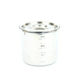 18ー8キッチンポット目盛付UK 10cm キッチンポット 厨房用品 ステンレス 調理器具 業務用 手付