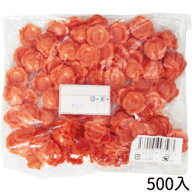 造花 わさび皿オレンジA−22 500入