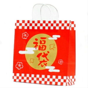 手提袋 T−6 ふくまる 1605 10枚 袋だけ 福袋用の袋 袋のみ 福袋 バーゲンセール 初売り 業務用 紙袋