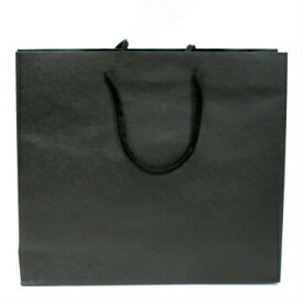手提袋 T－6 カラ－クラフト ブラック 10枚 紙袋 ラッピングバック ギフト ベルベ 業務用