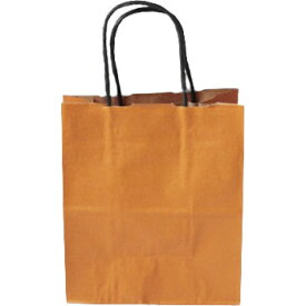 【SSクーポン配布中】手提袋 Tー1 カラーオレンジ 25入 紙袋 ラッピングバック ギフト ベルベ 業務用