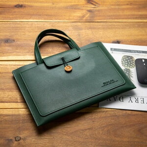 パソコンバッグ ノートパソコン ビジネスバッグ PUレザービジネスバック スマートフォン 防水 PCバッグ マルチビジネスバッグ ノートパソコン ブリーフケース パソコンケース カバン PCバッ