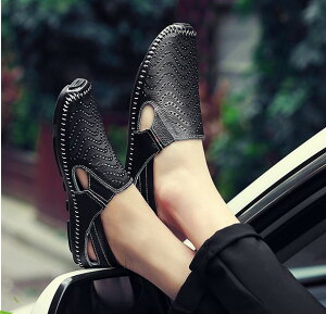 サンダル ローファー メンズ 紳士靴 春夏 ウォーキングシューズ ドライビングシューズ カジュアルシューズ 通気性抜群 防滑 歩きやすい 軽量 通勤 通学 スポーツ ドライビングシューズ ビジ