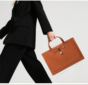 パソコンバッグ ノートパソコン ハンドバッグ 織り ビジネスバッグ PUレザービジネスバック スマートフォン 防水 PCバッグ マルチビジネスバッグ ブリーフケース パソコンケース カバン PCバ