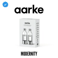 【楽天P10倍】AARKE Carbonator アールケ カーボネーター2,3 本体専用ミニペットボトル 2本セット クリア…