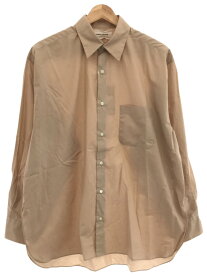 markaware マーカウェア 21SS COMFORT FIT SHIRTS ORGANIC COTTON コンフォートフィットシャツ ベージュ サイズ：1 【中古】 IT4MT67TEN6S