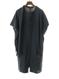 BEN OSBORN ベンオズボーン 22SS ROUND NECK DUSTER JACKET ラウンドネックダスタージャケット チャコールグレー サイズ：XS 【中古】 IT85C41T3YY3