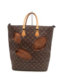 LOUIS VUITTON×Rei Kawakubo 川久保 玲 ルイヴィトン カワクボ レイ 2014年 モノグラム ウィズ ホールズ トートバッグ M40279 ブラウン 【中古】 ITNRU8C4OZ60