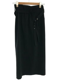 UNITED TOKYO ユナイテッドトウキョウ 20SS ラップタイトロングスカート ブラック サイズ:2 レディース【中古】