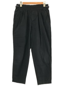 SAYATOMO サヤトモ 19SS Karusan Twill Pants コットンパンツ ブラック サイズ:1 メンズ【中古】