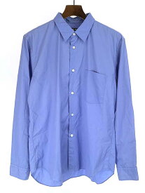 COMME des GARCONS HOMME DEUX 16SS 水玉プリントドッキングシャツ ブルー サイズ: メンズ