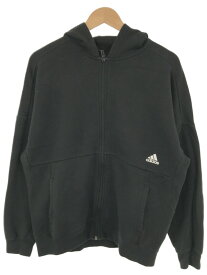 【中古】adidas アディダス 20AW マストハブワードフルジップパーカー ブラック M メンズ