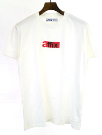 AFFIX アフィックス Duty Logo S/S T-Shirt プリントTシャツ ホワイト M メンズ 【中古】