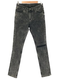 CHEAP MONDAY チープマンデイ Tight Slash Black デニムパンツ グレー 32 【中古】 ITISNVW5QLDE