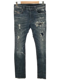 DIESEL D.N.A. ディーゼルディーエヌエー THAVAR ヴィンテージ加工スキニーデニムパンツ インディゴ 28 【中古】 ITY297E5TZQO