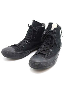 CONVERSE × N.HOOLYWOOD × SOPHNET コンバース×エヌハリウッド×ソフネット ALL STAR 100 Z HI / SN サイドジップスニーカー 1CL581 ブラック 29cm 【中古】 ITCJ4MS1JA3O