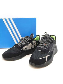 adidas アディダス NITE JOGGER スニーカー EE5884 ブラック 27.5cm 【中古】 ITHZX3W6JZQE