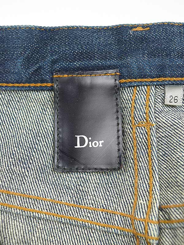 楽天市場】Dior HOMME ディオールオム 08AW ボタンフライウォッシュド